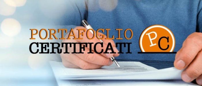 portafoglio certificati