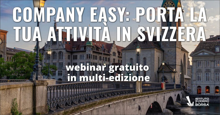 Company Easy: porta la tua attività in Svizzera