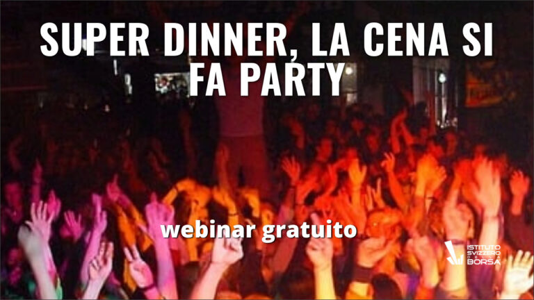 Super Dinner, la cena si fa party