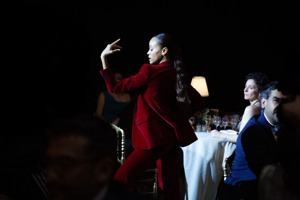 Una scena del pluricandidato film “EMILIA PEREZ” di Jacques Audiart