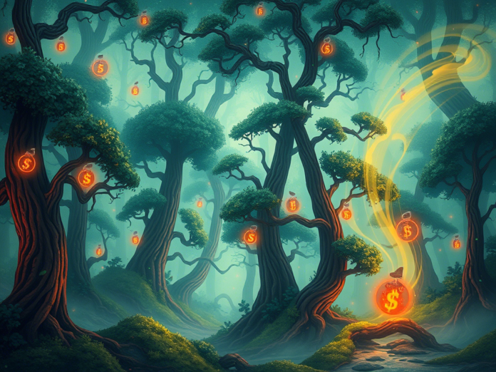 La Foresta Danzante, come il grande mistero dei mercati.