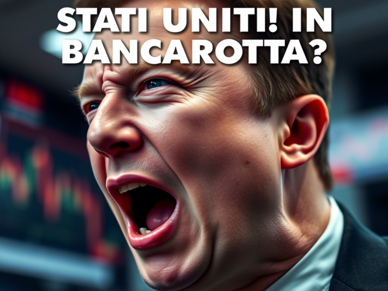 Stati Uniti in bancarotta? l’urlo di Musk