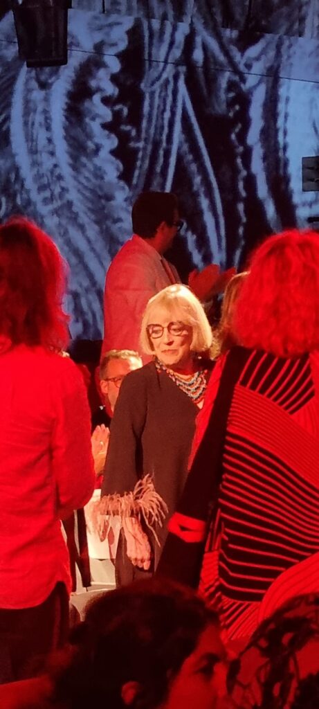 Carmen Maura alla proiezione di Calle Malaga