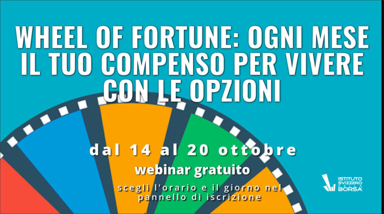 Wheel of Fortune: ogni mese il tuo compenso per vivere con le opzioni