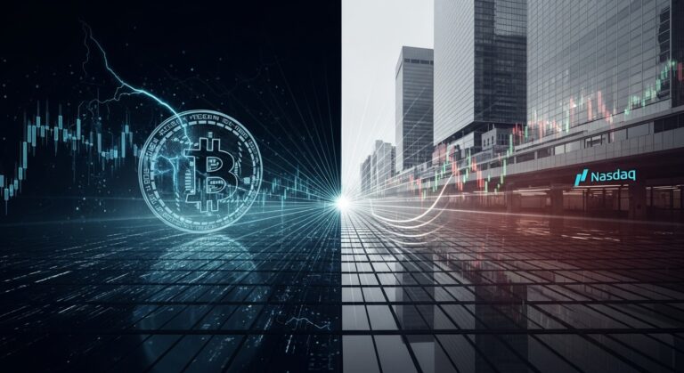 BITCOIN e NASDAQ: il brivido attraversa i mercati