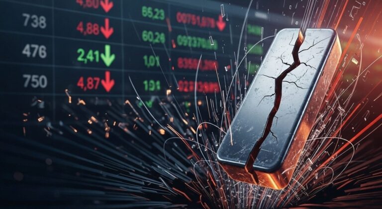 Argento: il secondo maggior crollo giornaliero di sempre