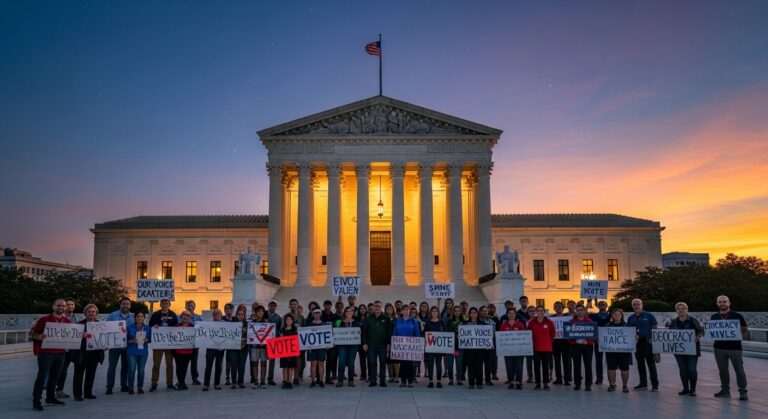 La Corte Suprema rammenta che ancora esiste una democrazia negli USA