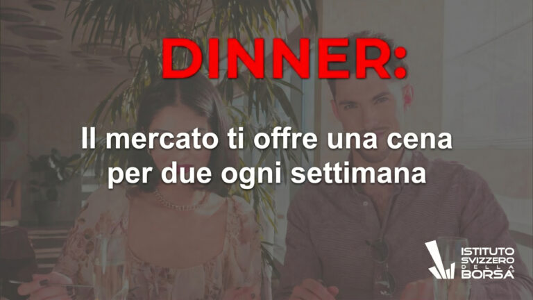 Dinner : il mercato ti offre una cena per due ogni settimana