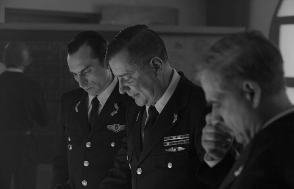 scena del film L’Hangar rosso