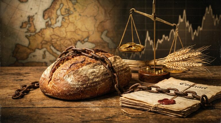 La gestione di un alimento di base ha anticipato la crisi finanziaria moderna