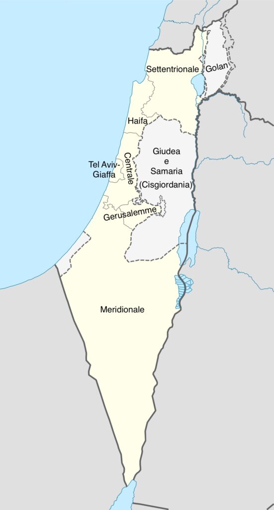 La Striscia di Gaza e Israele