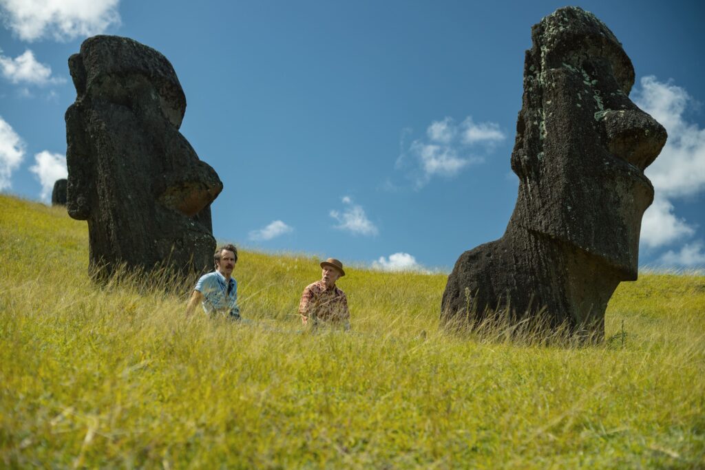 I 2 protagonisti in una scena del film