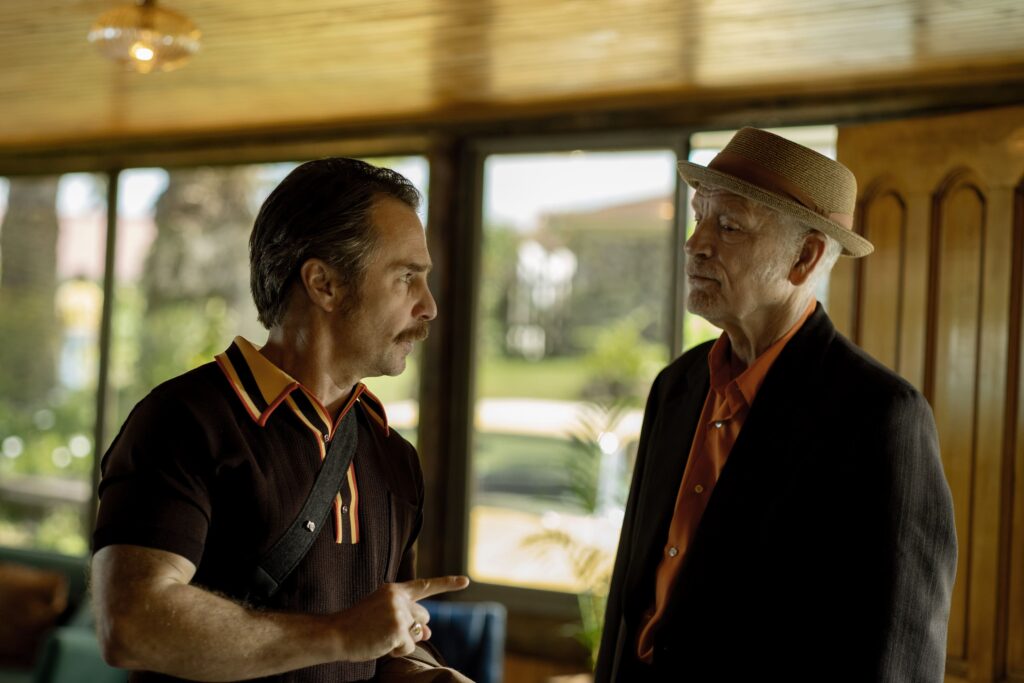 I 2 protagonisti in una scena del film
